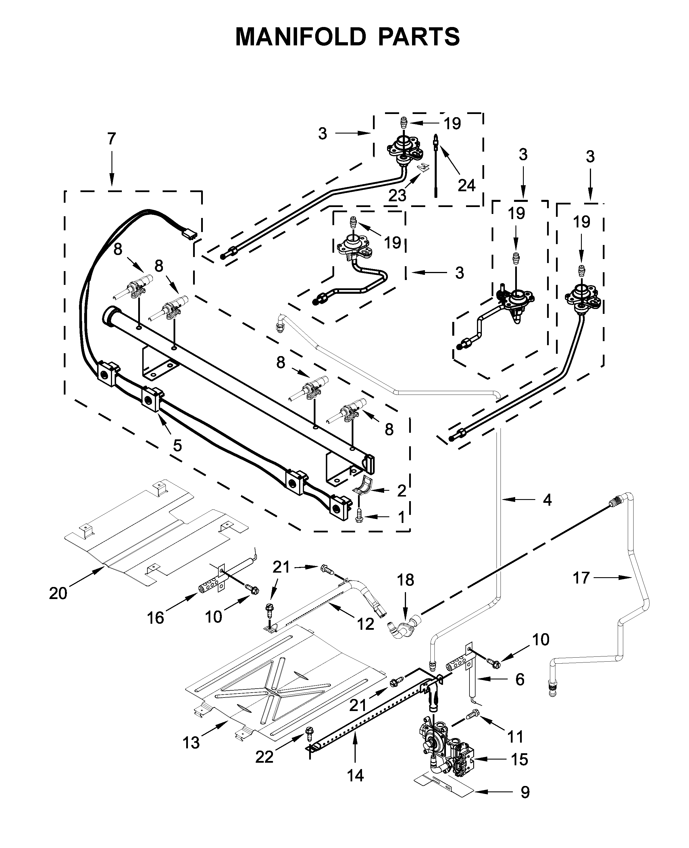 Manifold parts