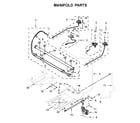 Whirlpool WFG515S0JB1 manifold parts diagram