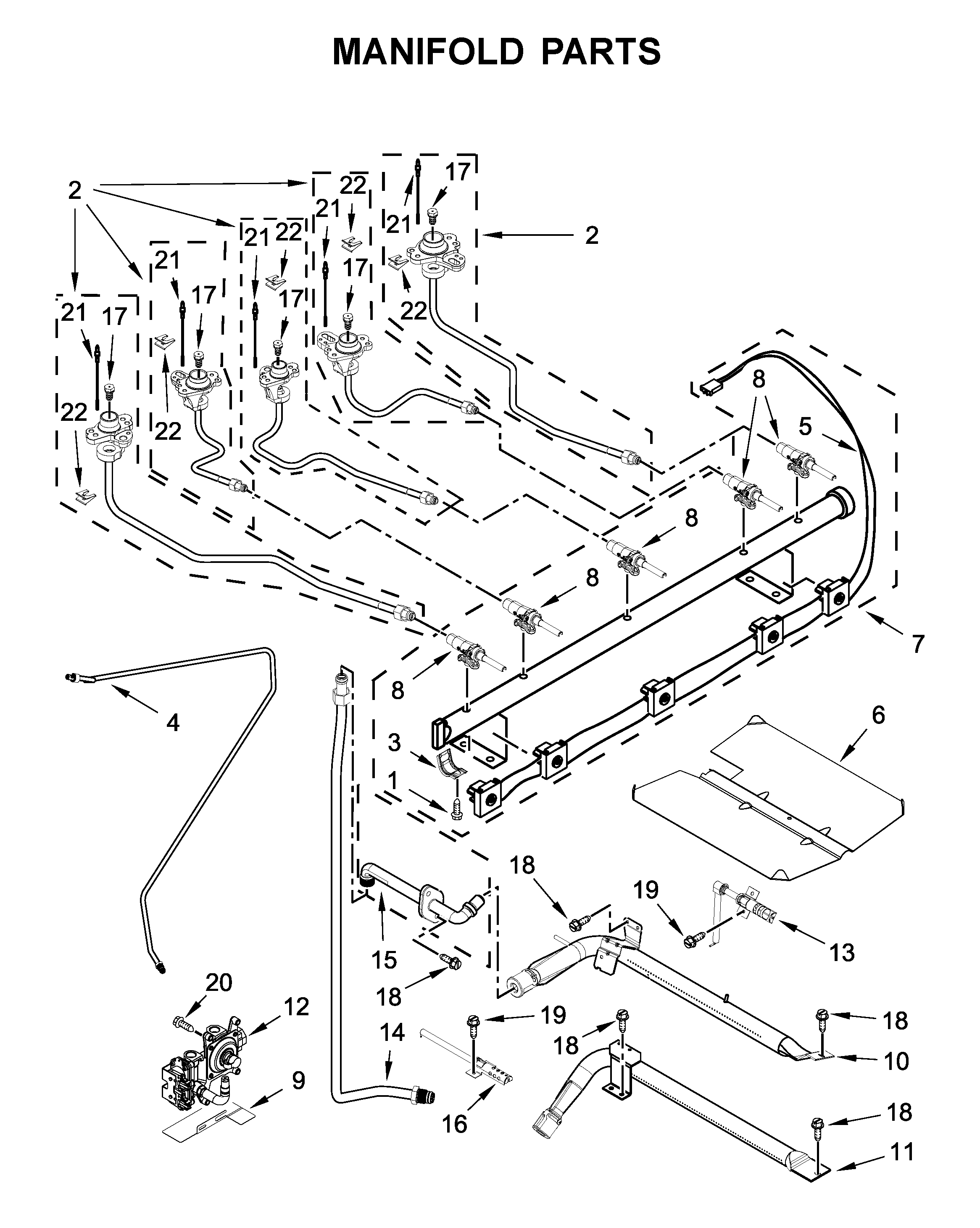 MANIFOLD PARTS