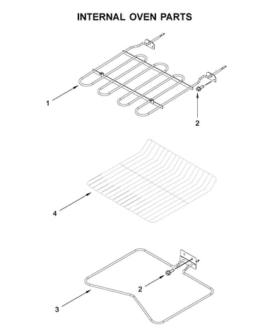 Internal oven parts