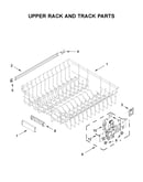 Upper rack and track parts