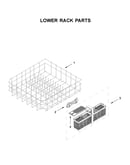 Lower rack parts