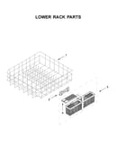 Lower rack parts