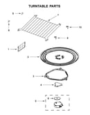 Turntable parts