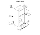 Maytag MRT311FFFE00 cabinet parts diagram