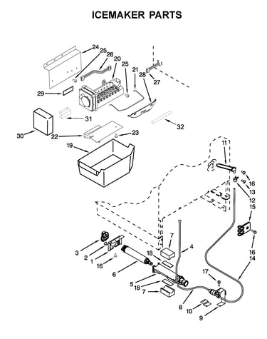 Icemaker parts