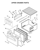 Upper drawer parts