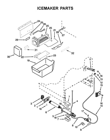 Icemaker parts