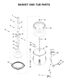 Basket and tub parts