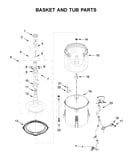 Basket and tub parts