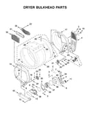 Dryer bulkhead parts