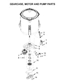 Gearcase, motor and pump parts
