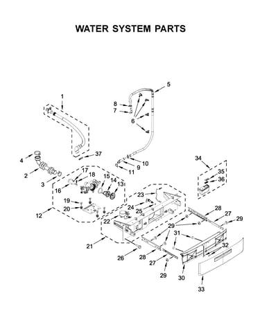Water system parts