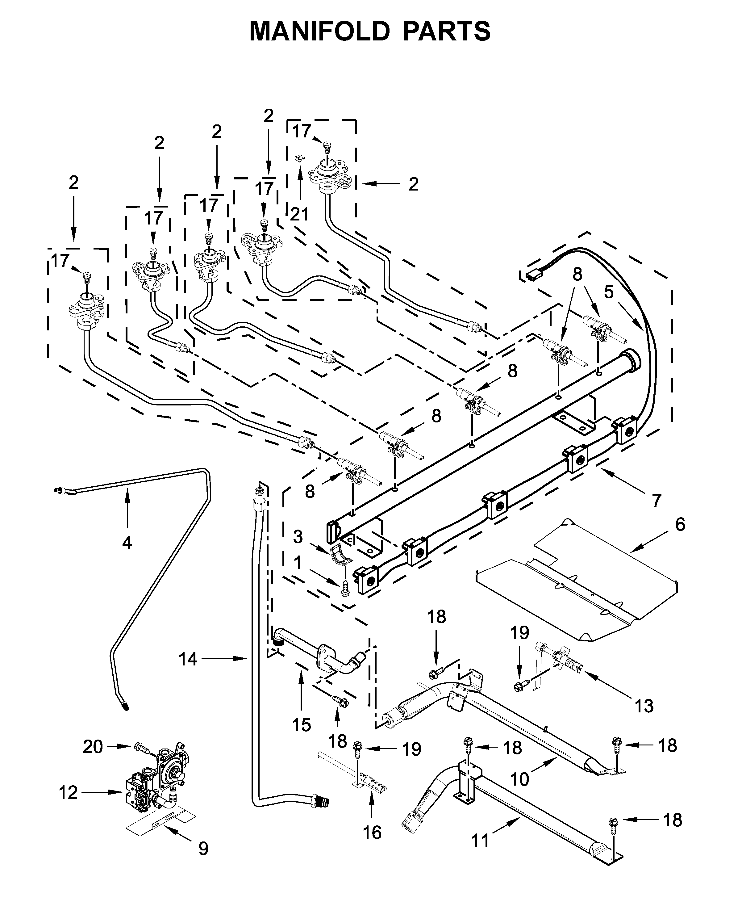 Manifold parts
