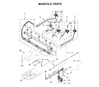 Whirlpool WFG525S0JB1 manifold parts diagram