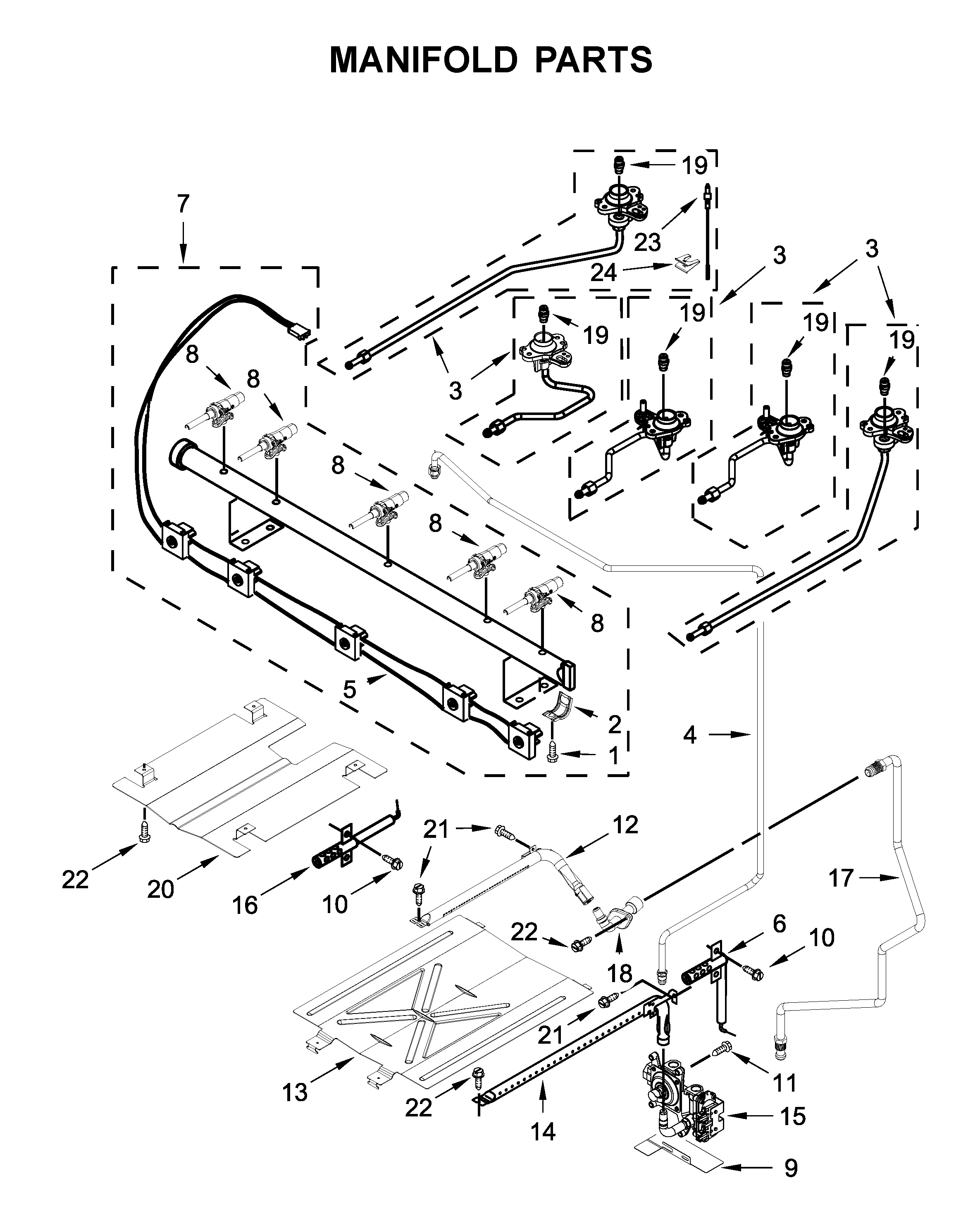 Manifold parts