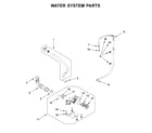 Whirlpool WFW560CHW2 water system parts diagram