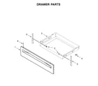 Maytag MGR6600FW2 drawer parts diagram