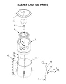 Basket and tub parts