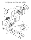Motor and control unit parts