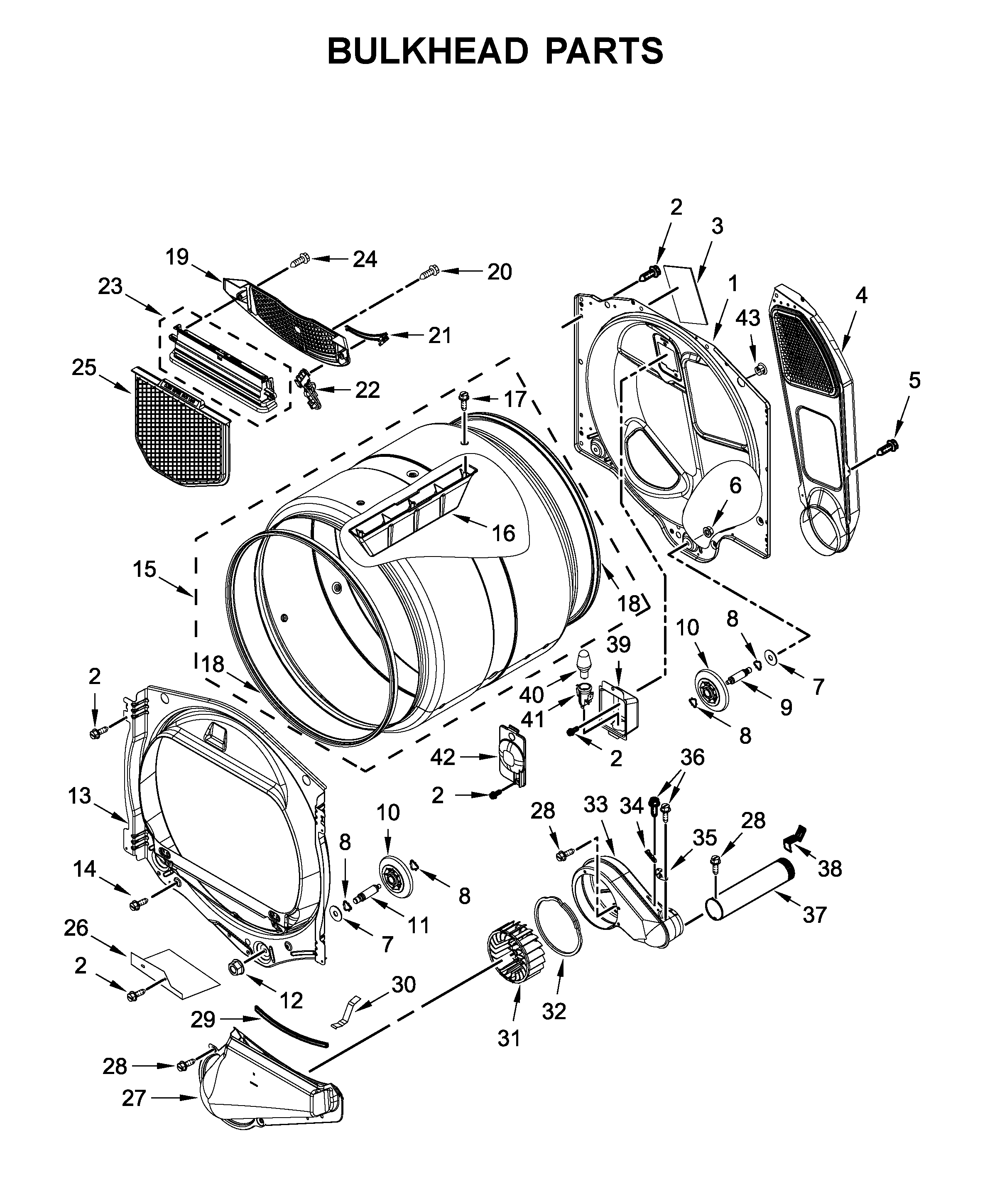 Bulkhead parts