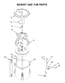 Basket and tub parts