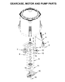 Gearcase, motor and pump parts