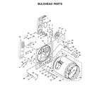 Whirlpool WGD4850HW1 bulkhead parts diagram