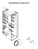 Refrigerator liner parts