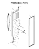 Freezer door parts