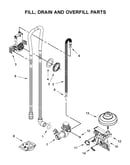 Fill, drain and overfill parts