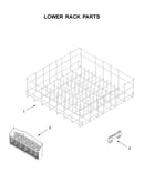 Lower rack parts