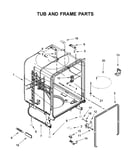 Tub and frame parts