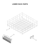 Lower rack parts