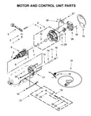 Motor and control unit parts