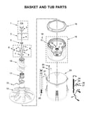 Basket and tub parts