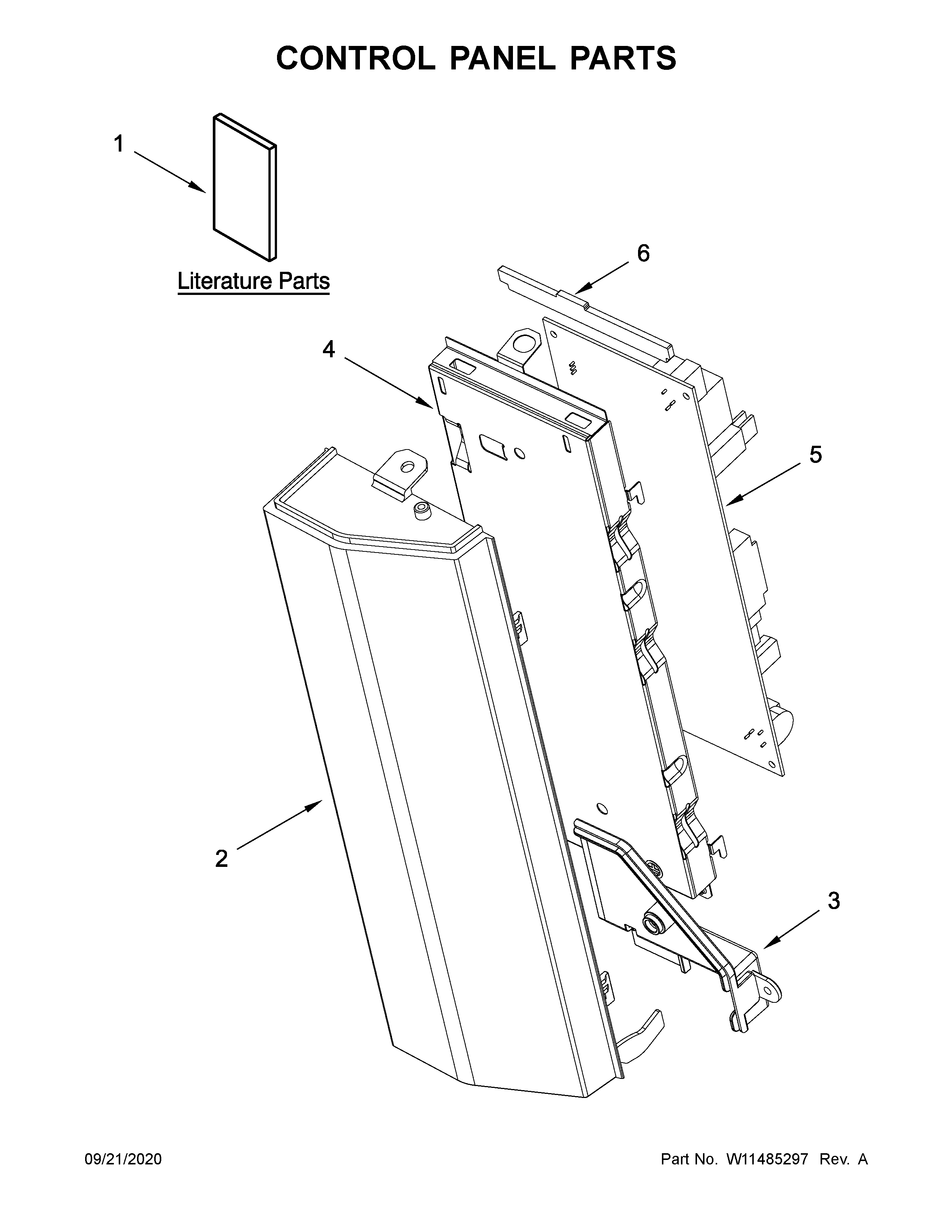 CONTROL PANEL PARTS