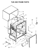 Tub and frame parts