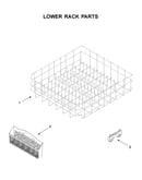 Lower rack parts