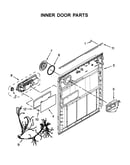 Inner door parts