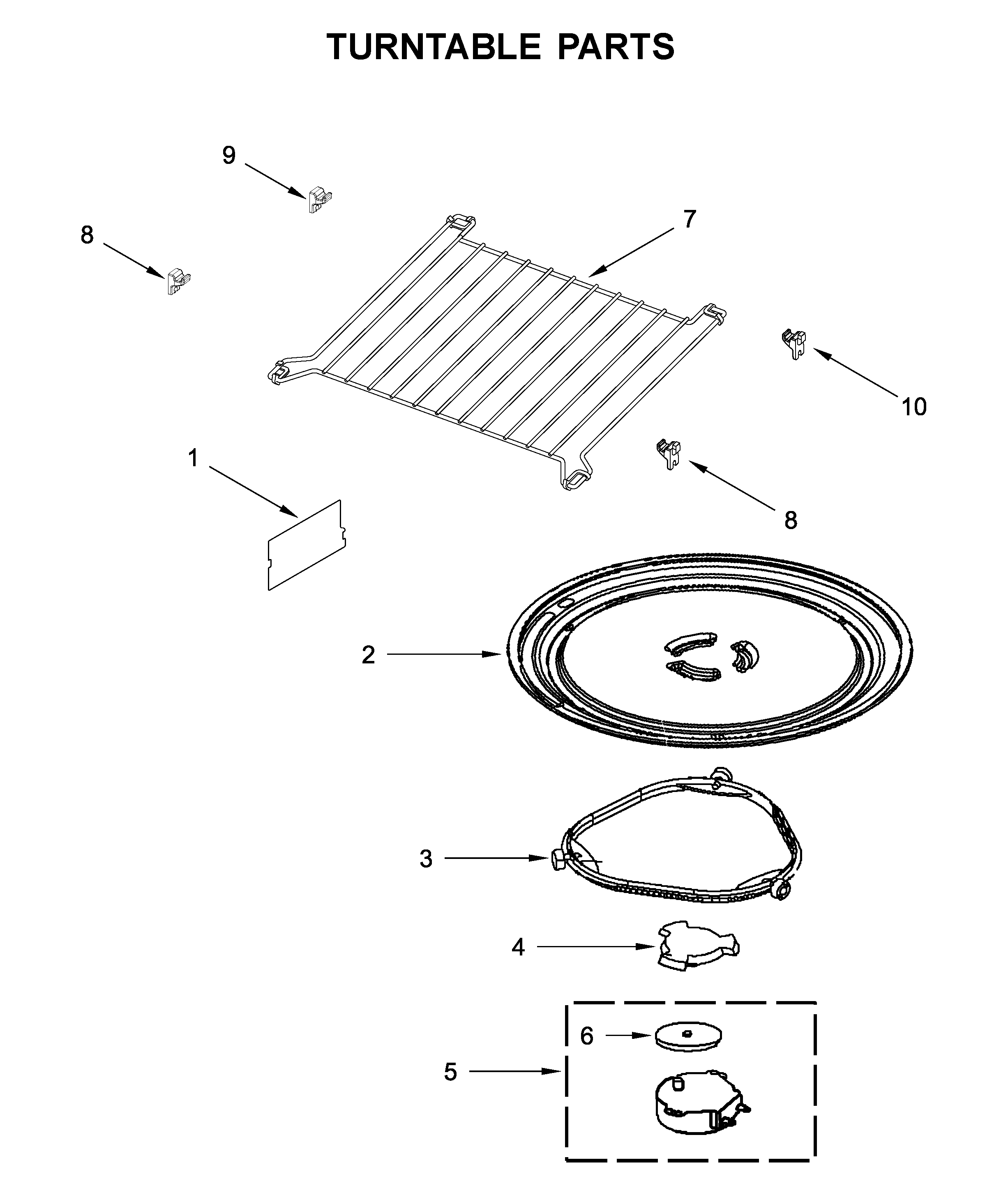 TURNTABLE PARTS