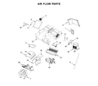 KitchenAid YKMHC319KPS0 air flow parts diagram