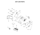 KitchenAid YKMHS120KPS0 air flow parts diagram