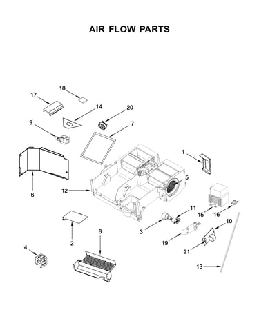 Air flow parts