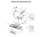 KitchenAid YKMHS120EBS6 interior and ventilation parts diagram