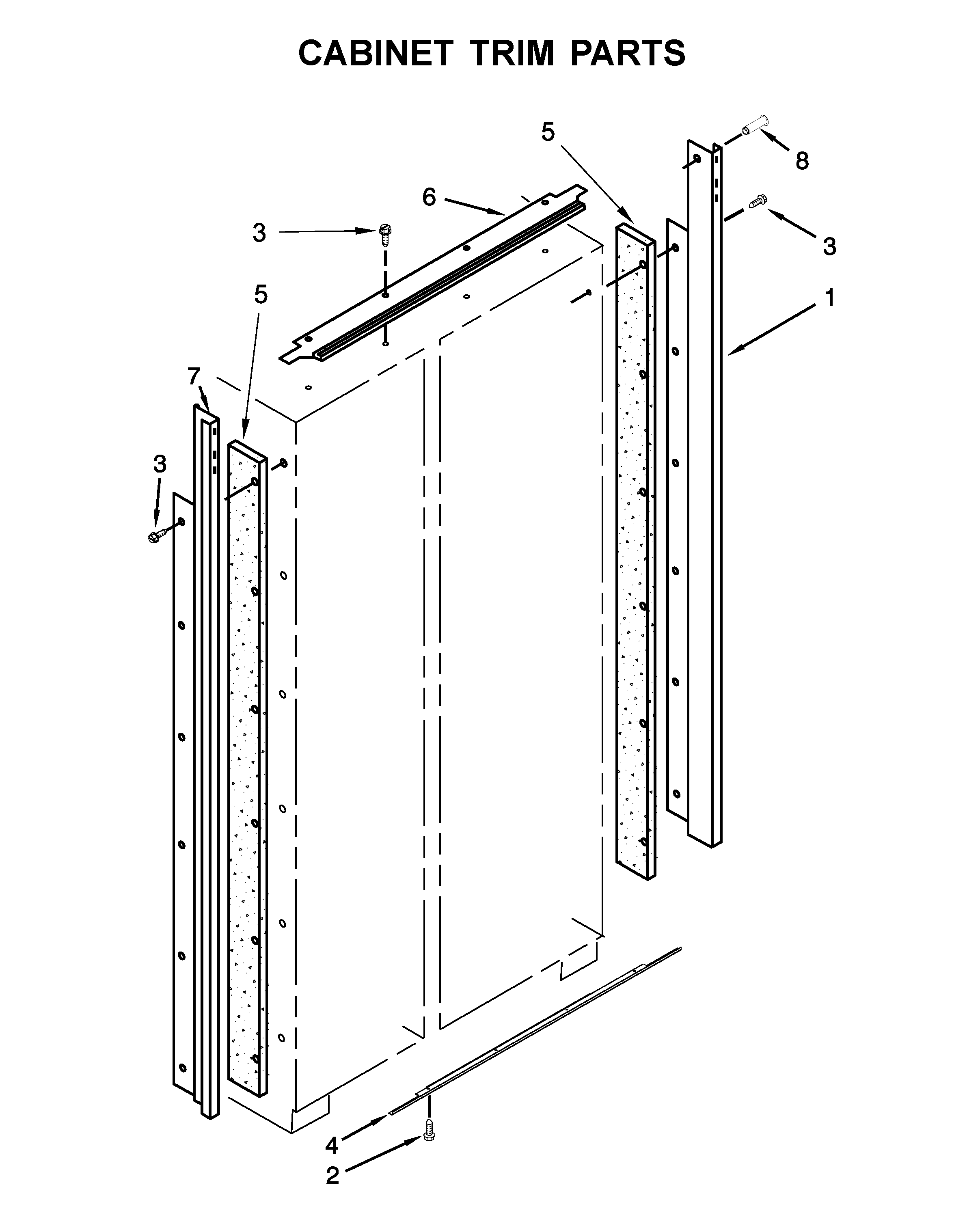 CABINET TRIM PARTS