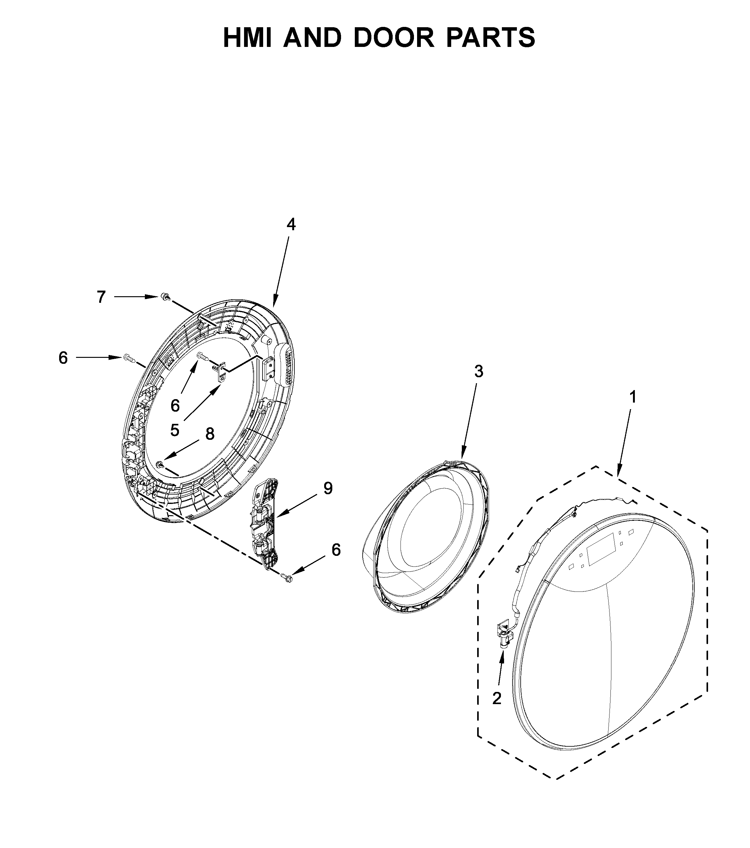 Hmi and door parts