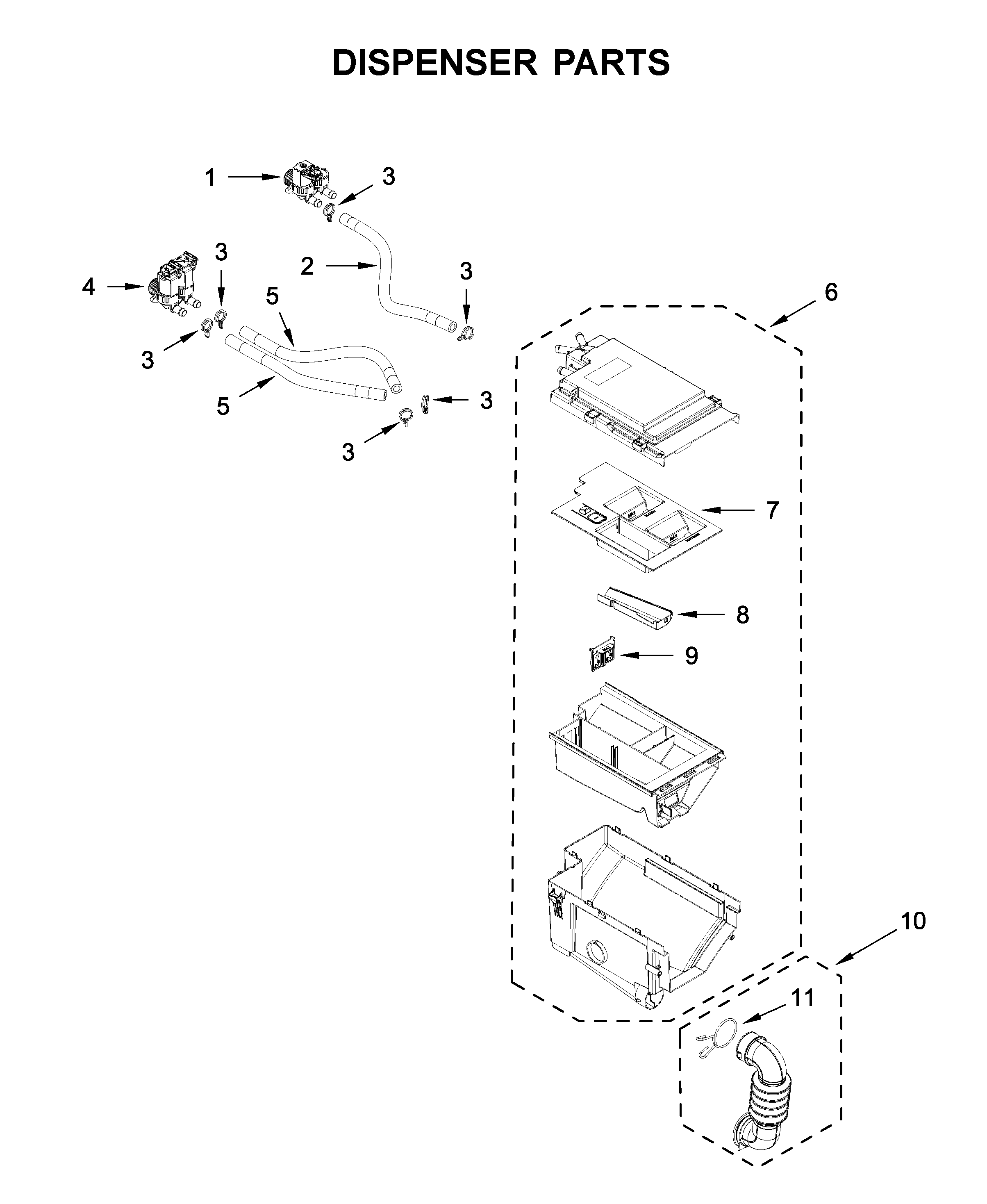 Dispenser parts