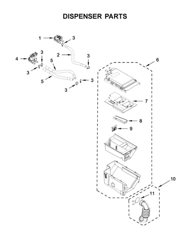 Dispenser parts
