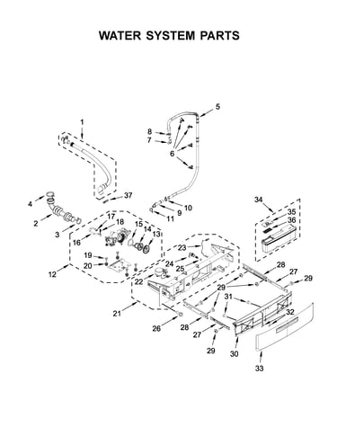 Water system parts